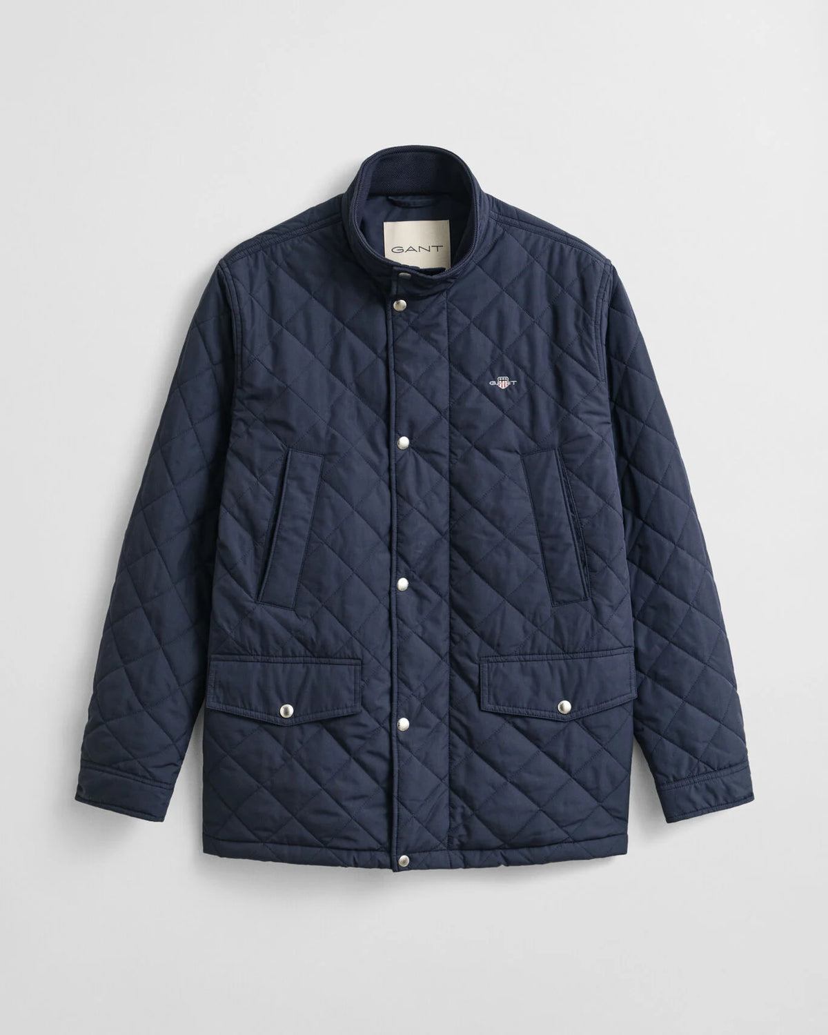 Gant - Quilted Windcheater Mid Jacket, Evening Blue