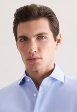 Load image into Gallery viewer, Seidensticker - Regular Fit Business Shirt, Blue Structure
