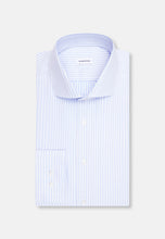Load image into Gallery viewer, Seidensticker - Slim Fit Business Shirt, Striped Light Blue

