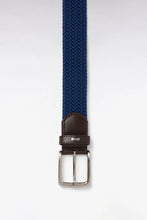 Load image into Gallery viewer, Eden Park - Elastic Textile Belt, Marine
