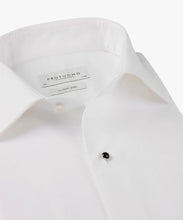 Load image into Gallery viewer, Profuomo - Honeycomb Tuxedo Shirt, White
