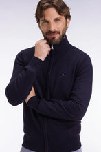 Load image into Gallery viewer, Eden Park - Wool Blend Full Zip Cardigan, Navy
