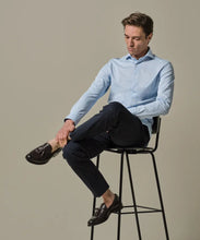 Load image into Gallery viewer, Profuomo - Japanese Knitted Cutaway SF Shirt, Light Blue
