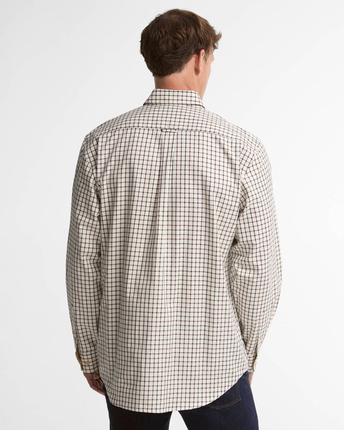 Barbour - Sporting Tattersall Regular Fit Shirt, Dark Bordeaux
