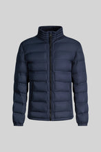 Load image into Gallery viewer, Strellson - Quilted Stand-Up Collar Jacket, Navy
