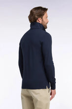 Load image into Gallery viewer, Eden Park - Long Sleeved Stretch Polo, Navy

