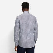 Load image into Gallery viewer, OLYMP - Level Five Body Fit Business Shirt, New York Kent, White Pattern
