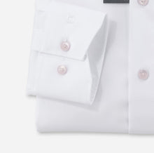 Load image into Gallery viewer, OLYMP -  Modern Fit, White Shirt Pink Button
