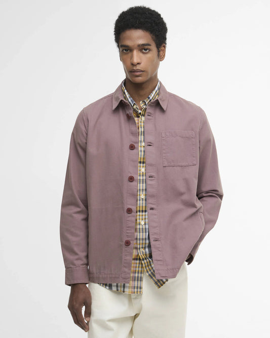 Barbour - Washed Overshirt, Pepper Corn