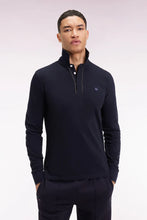 Load image into Gallery viewer, Eden Park - Stretch Cotton Long Sleeved Polo Shirt, Black
