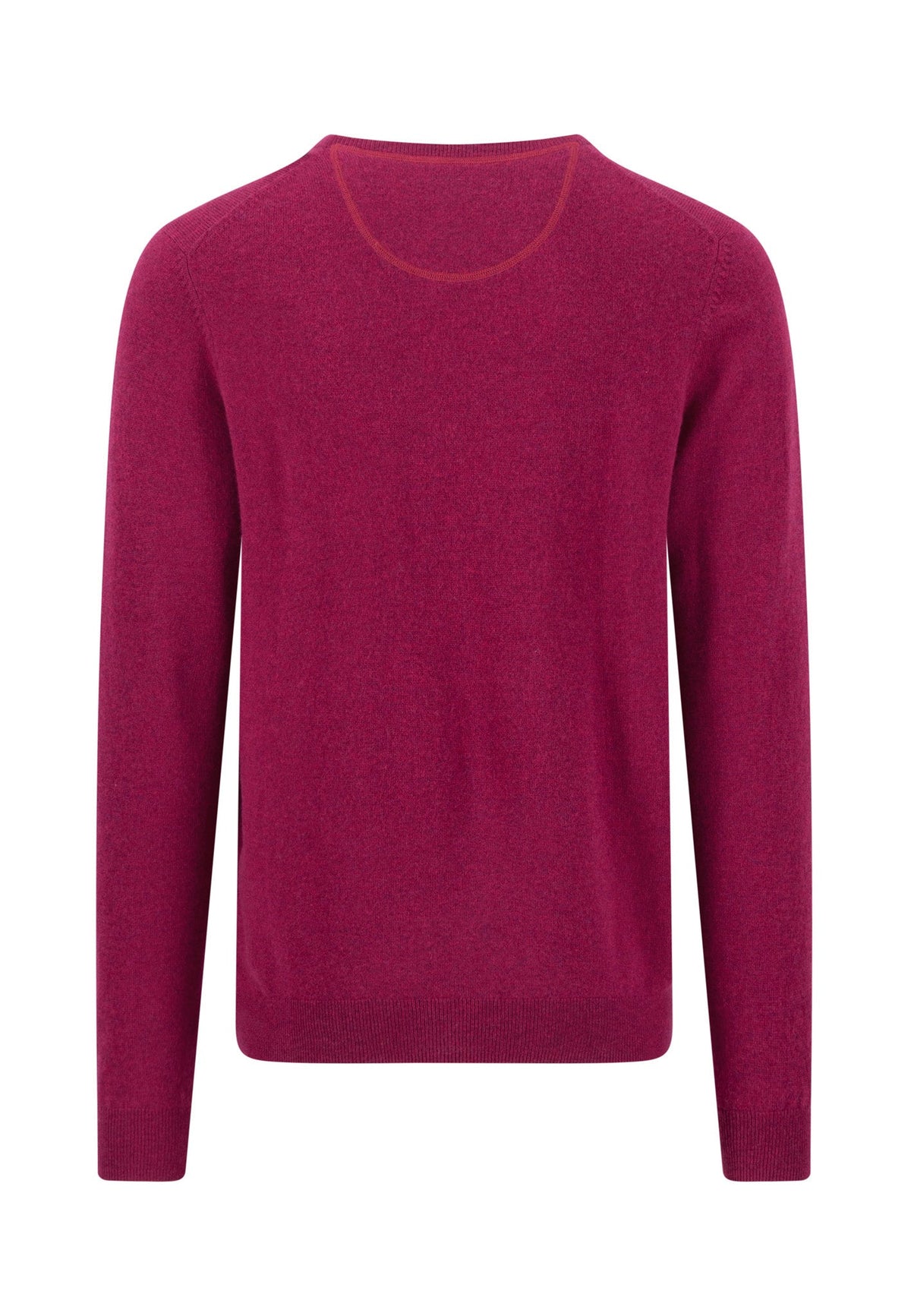 Fynch Hatton - Merino Cashmere Crew Neck, Grape