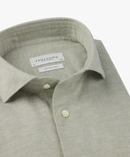 Load image into Gallery viewer, Profuomo - Cotton Linen Cutaway SF Shirt, Mid Green
