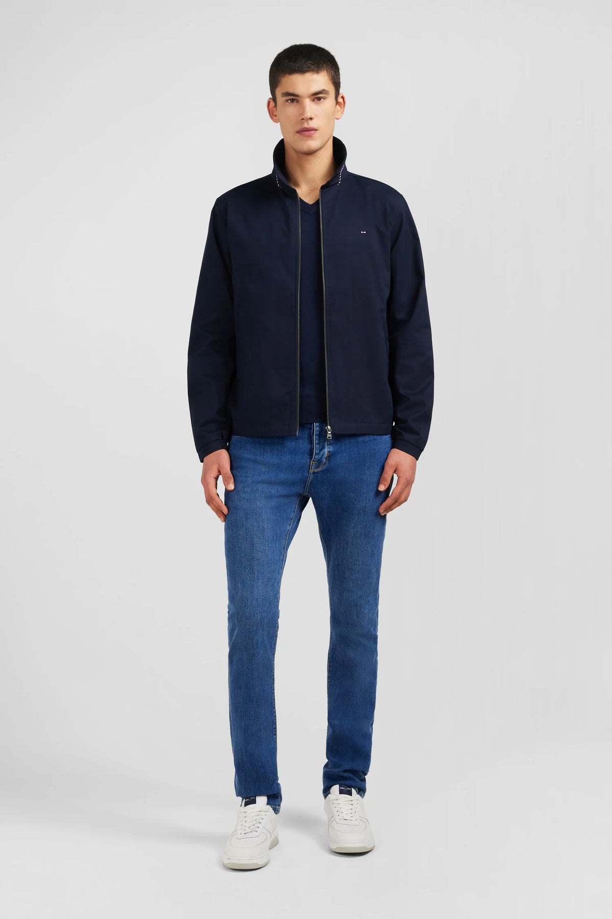 Eden Park - Padded Harrington Jacket, Navy