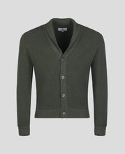 Load image into Gallery viewer, Magee - Inver Rib Cardigan, Forest Green
