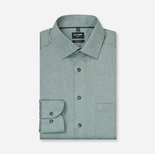 Load image into Gallery viewer, OLYMP - Luxor Modern Fit Business Shirt, Green
