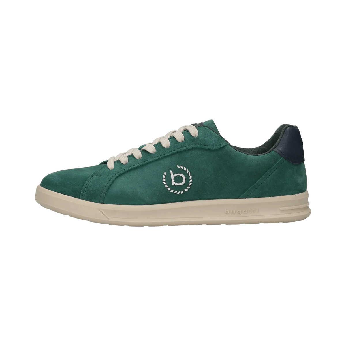 Bugatti - Suede Leather Sneakers, Dark Green, Patrick