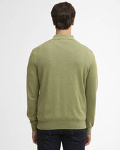 Load image into Gallery viewer, Barbour - Pima Cotton Long Sleeve Knitted Polo Shirt, Laurel Green

