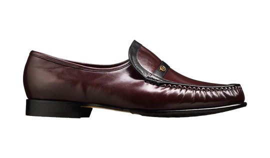 Barker - Jefferson, Burgandy/Black Kid