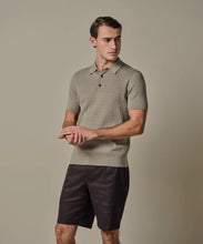 Load image into Gallery viewer, Profuomo - Luxury Ribbed Polo, Beige
