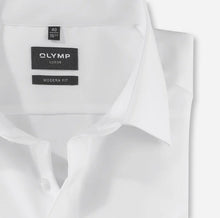 Load image into Gallery viewer, Olymp - Luxor Modern Fit Pocketless Business Shirt, White
