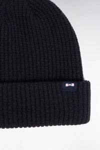 Eden Park - Cotton Blend Beanie, Navy