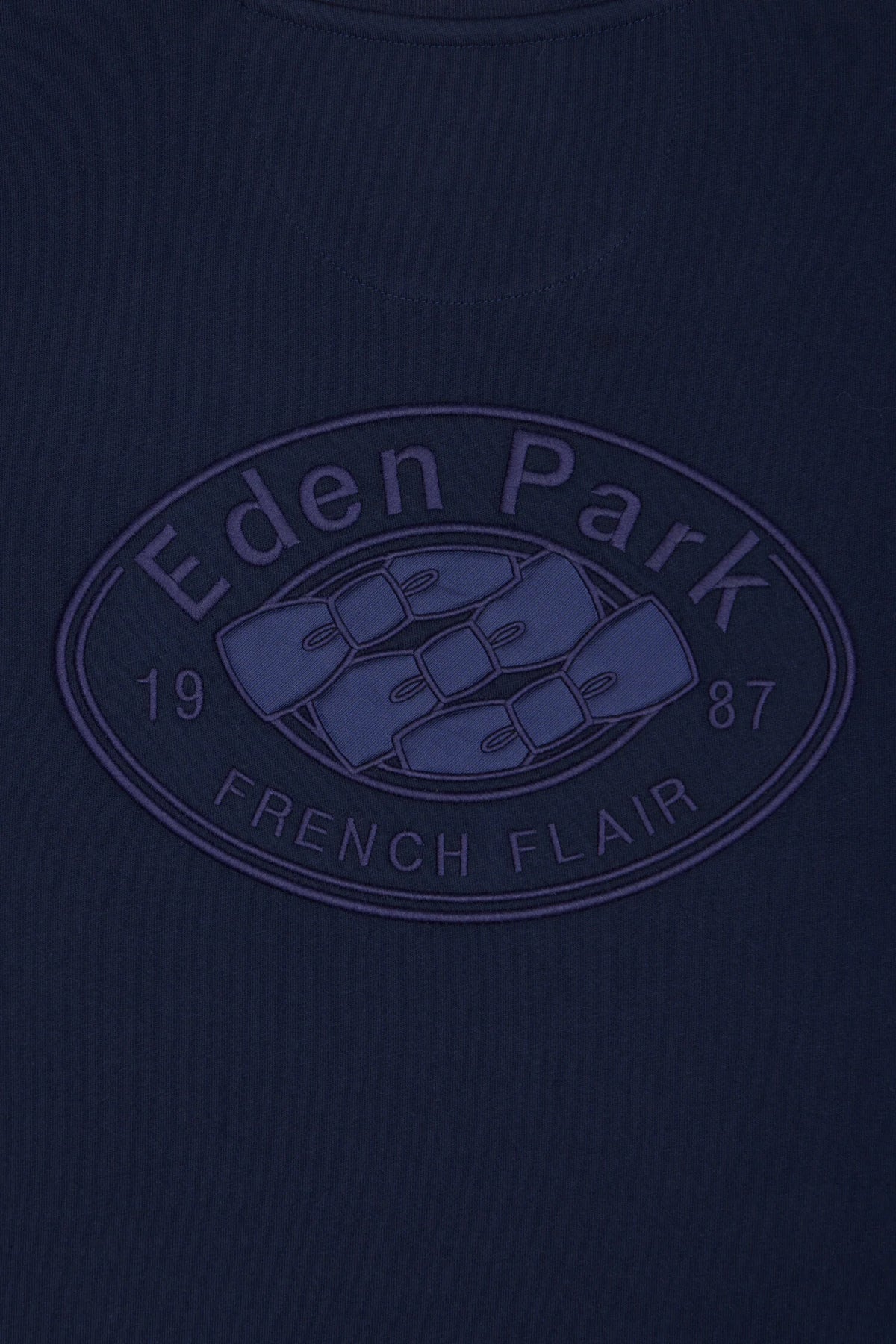 Eden Park - Cotton T-Shirt, Tricolour