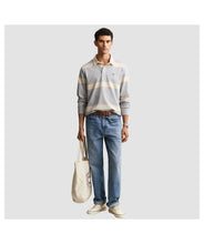 Load image into Gallery viewer, GANT - Striped Rugger, Grey Melange
