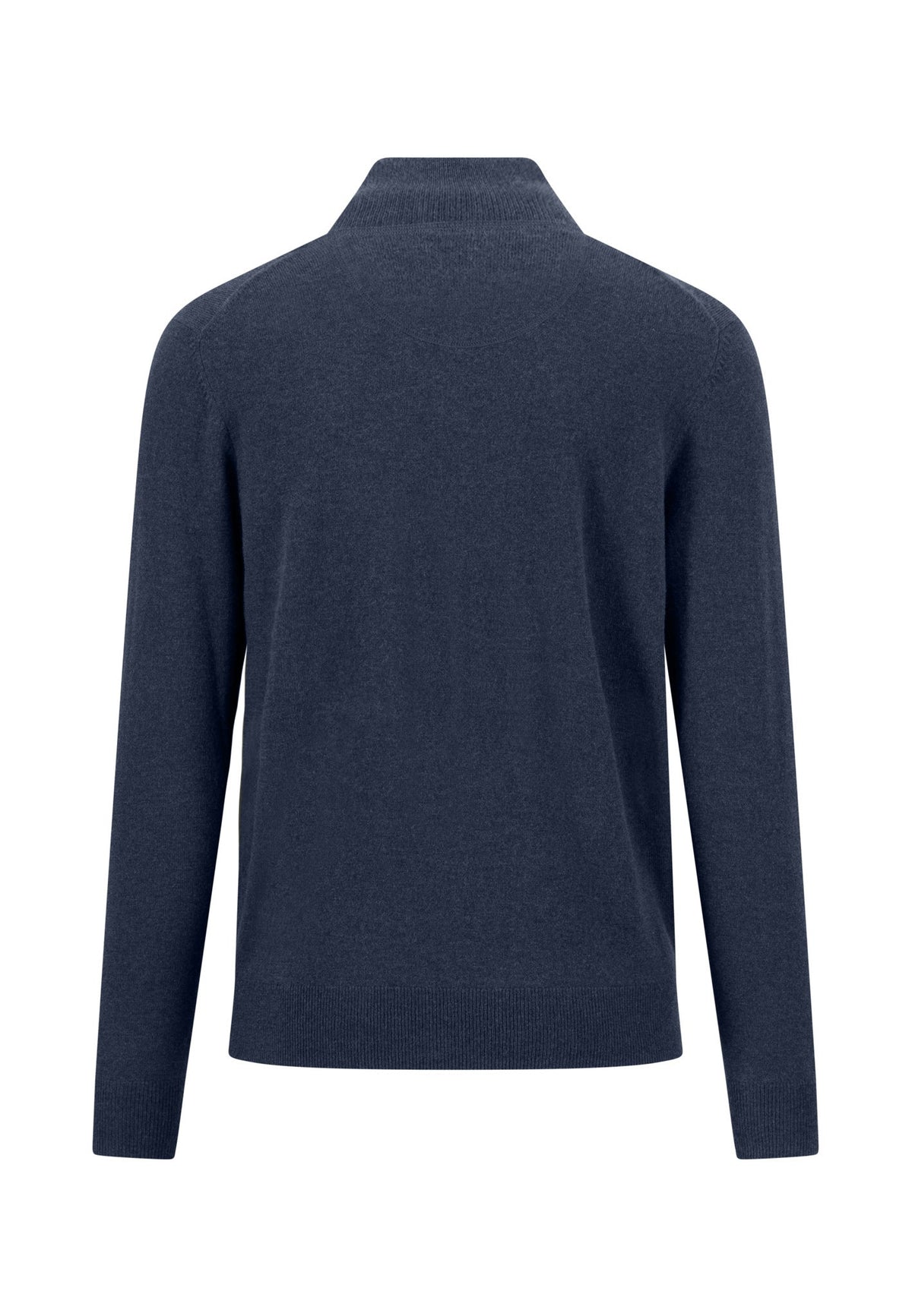 Fynch Hatton - Merino Cashmere Half-Zip, Ink Blue (3XL)