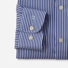 Load image into Gallery viewer, Olymp - Luxor Body Fit Shirt, Blue Stripes
