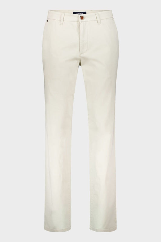 Gardeur - Bono Leisure Luxury Silk Chinos, Cream