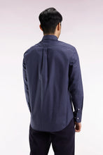 Load image into Gallery viewer, Eden Park - Navy Pima Shirt, Mircro BowTie Print
