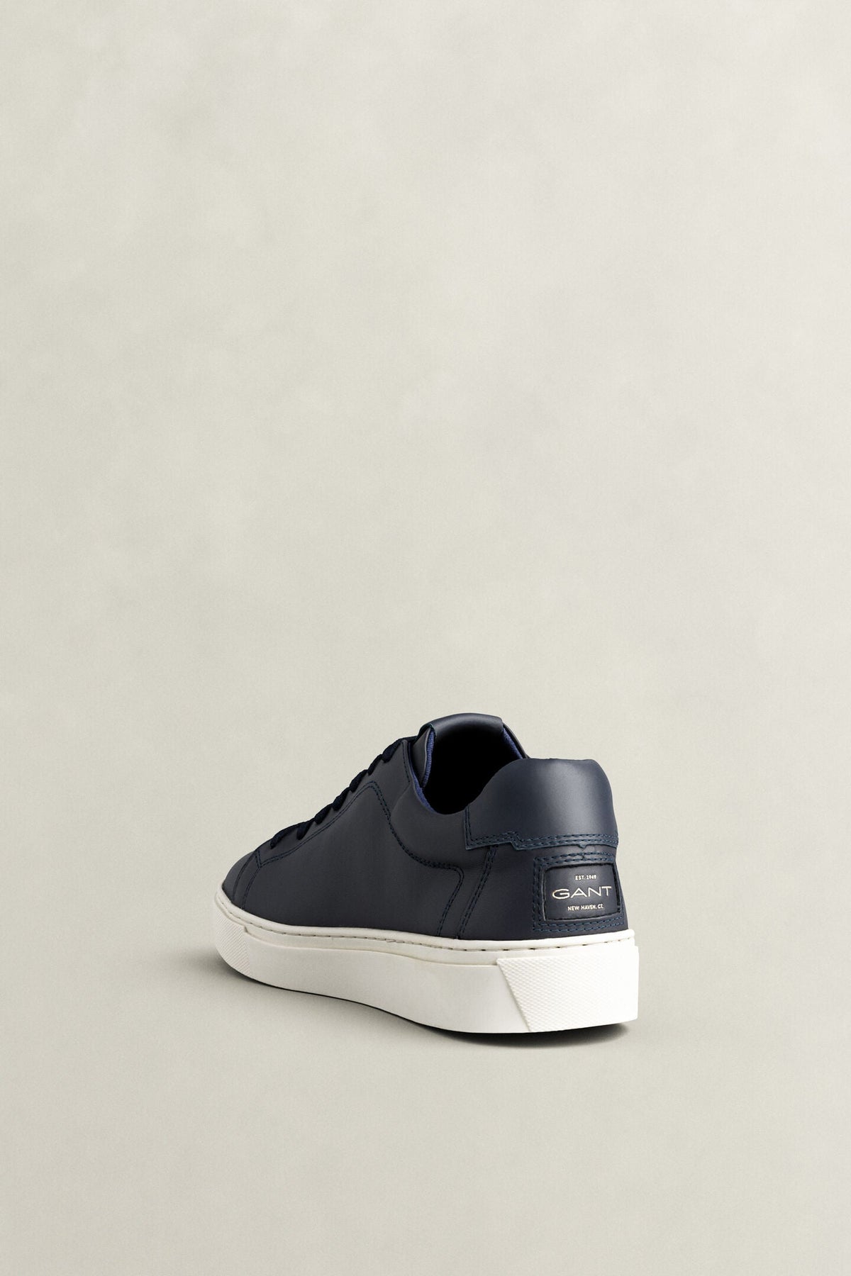 GANT - McJulien Cow Leather Trainer, Marine, Ross