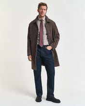 Load image into Gallery viewer, GANT - Regular Fit Tattersall Checked Twill Shirt, Mahogany Brown
