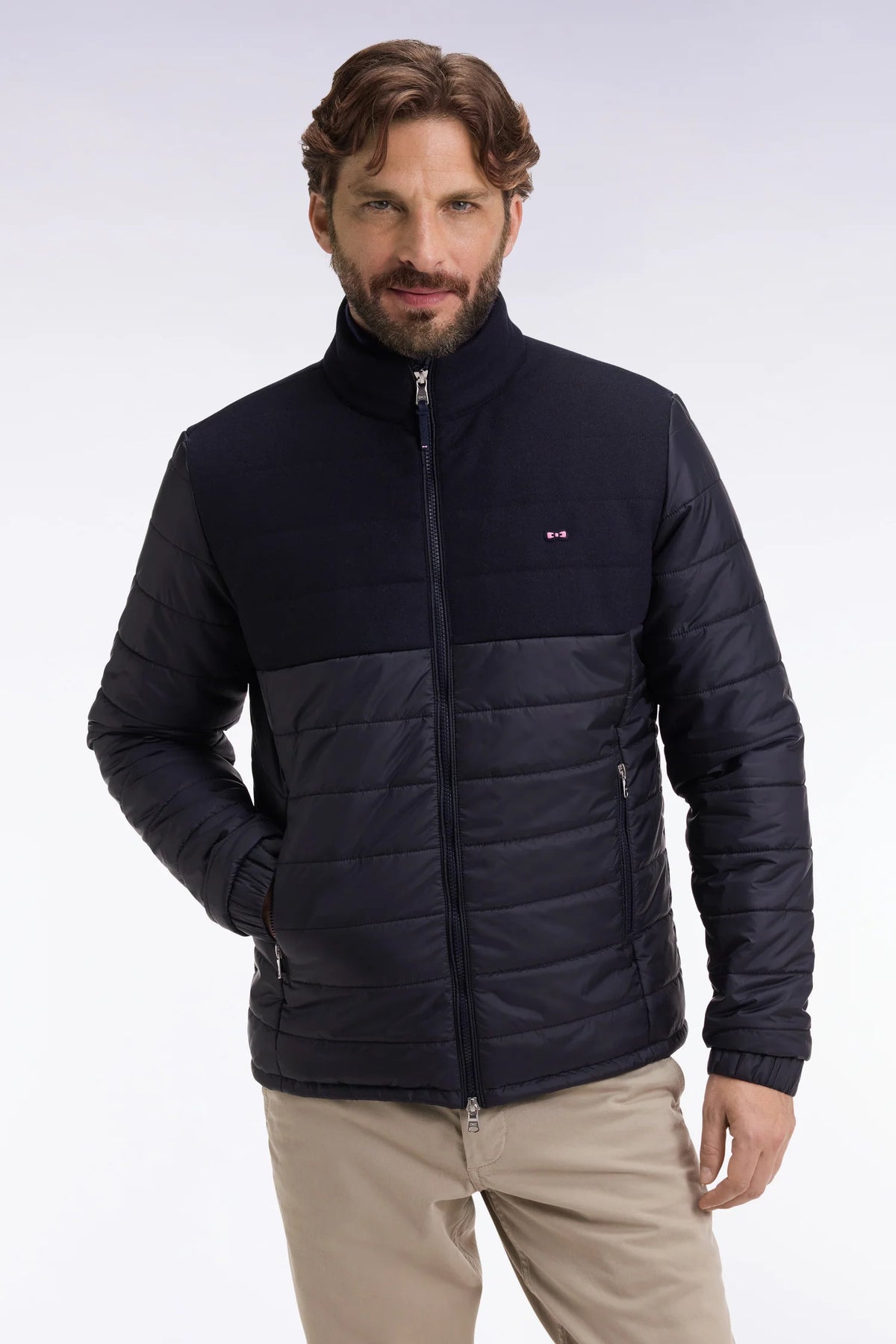 Eden Park - Two-Tone Jacket, Navy (S & M Only)