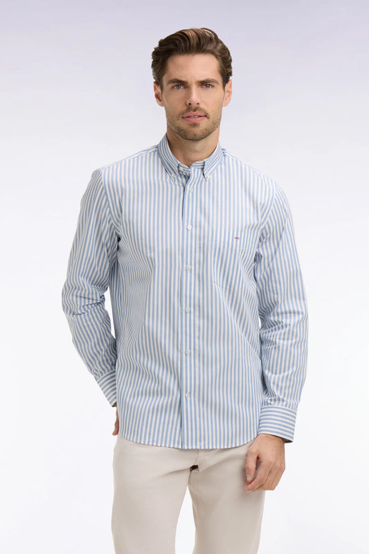 Eden Park - Chemise Precision Stripe, Blue
