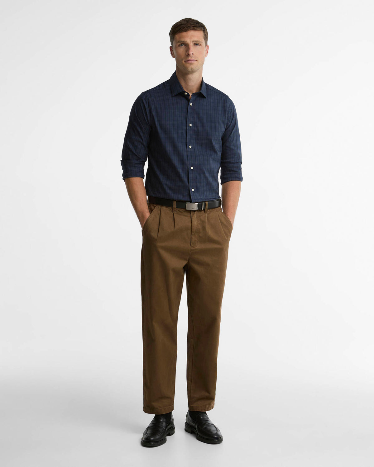 Barbour - Harleton Tartan Tailored Fit Shirt, Midnight Loch
