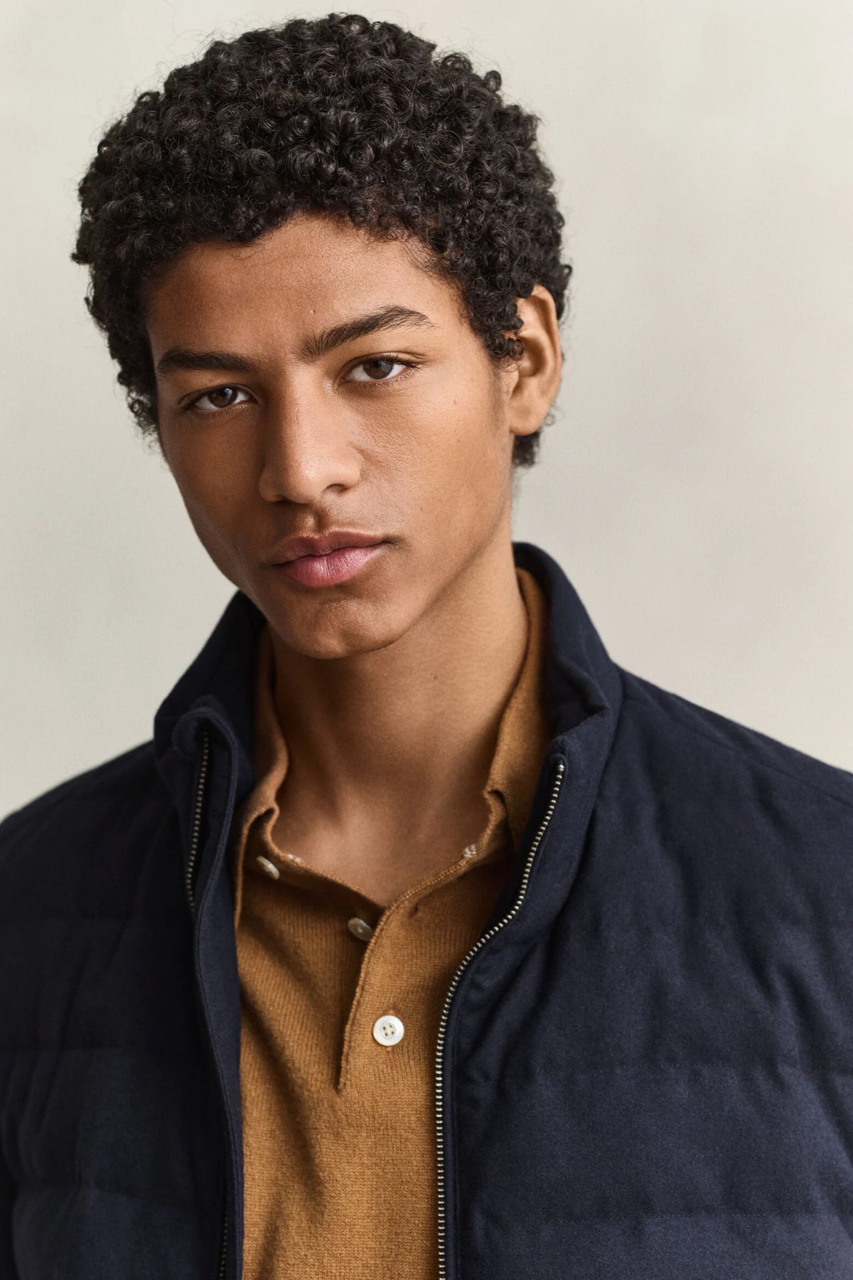 GANT - Insulated Hybrid Flannel Jacket, Evening Blue