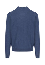 Load image into Gallery viewer, Fynch Hatton - Full-Zip Knitted Sweater, Night
