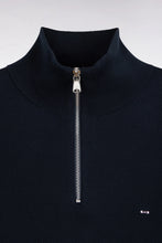 Load image into Gallery viewer, Eden Park - Honeycomb Cotton Quarter-Zip, Navy
