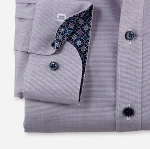 Olymp - Body Fit New York Kent Shirt, Lilac