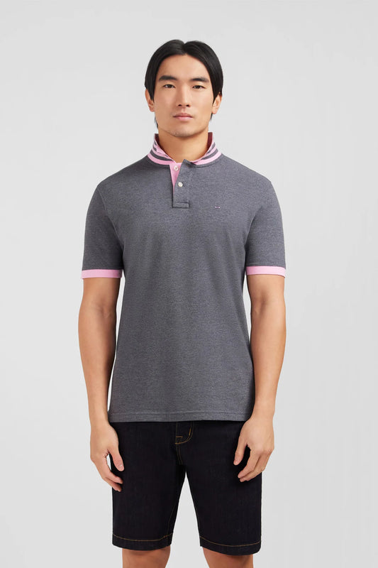 Eden Park - Pima Cotton Polo Shirt, Grey