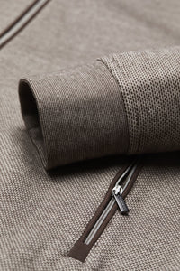 Bugatti - Full Zip Sweatshirt Jacket, Beige
