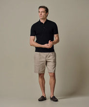Load image into Gallery viewer, Profuomo - Luxury Ribbed Polo, Navy
