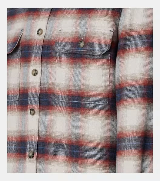 Casa Moda - Checked Overshirt, Red
