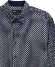 Load image into Gallery viewer, Bugatti - Shirt - Navy Diamond Pattern
