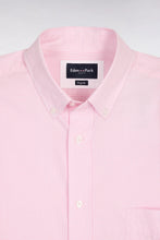 Load image into Gallery viewer, Eden Park - Short-Sleeve Gingham Cotton Shirt, Pink

