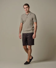 Load image into Gallery viewer, Profuomo - Luxury Ribbed Polo, Beige
