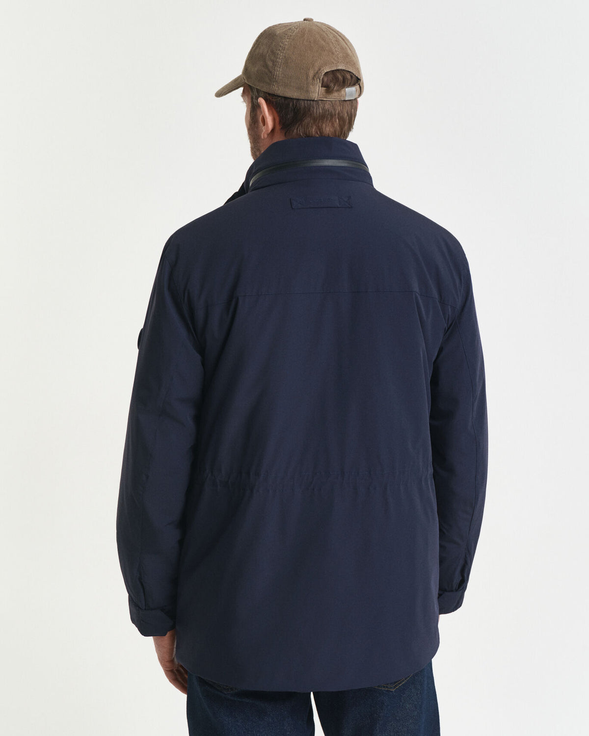 Gant - Double Mid Length Jacket, Evening Blue
