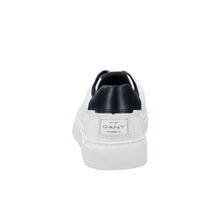 Load image into Gallery viewer, GANT - McJulien Cow Leather Trainer, White/Marine, Grace

