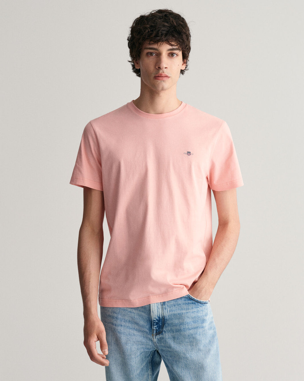 GANT - Regular Shield SS T-Shirt, Bubblegum Pink